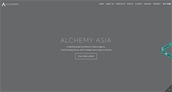 Desktop Screenshot of alchemyasia.com